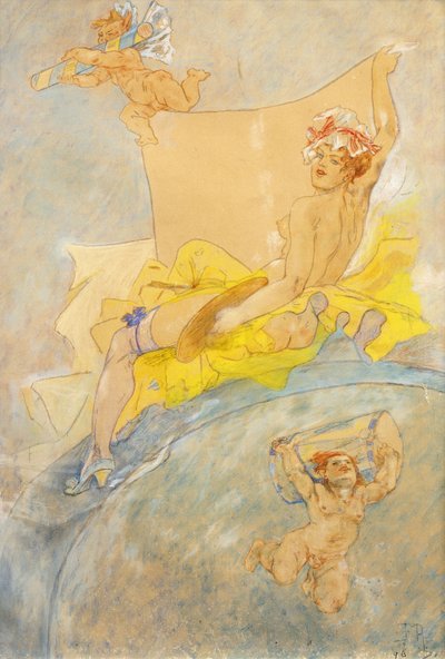 Affiche pour une Exposition, 1896 - Félicien Rops