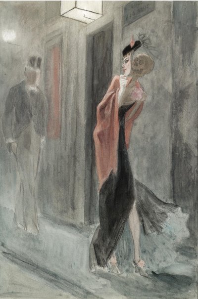 Coin de rue, quatre heures du matin Parodie humaine - Félicien Rops