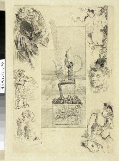 Le grand lyrique. Page de titre de l