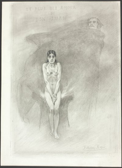 Le plus grand amour de Don Juan - Félicien Rops