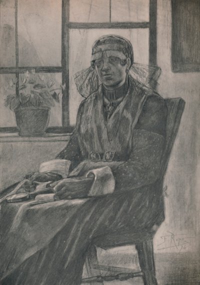 La Dentellière - Félicien Rops