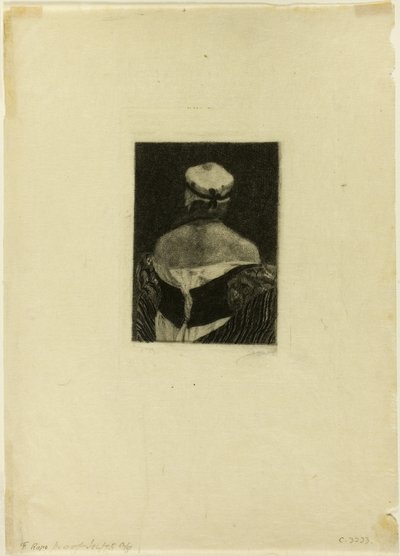 Le modèle - Félicien Rops