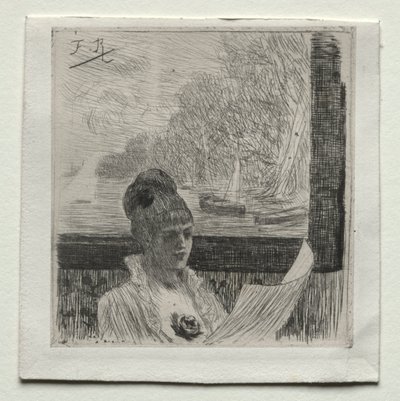 Jeune femme - Félicien Rops
