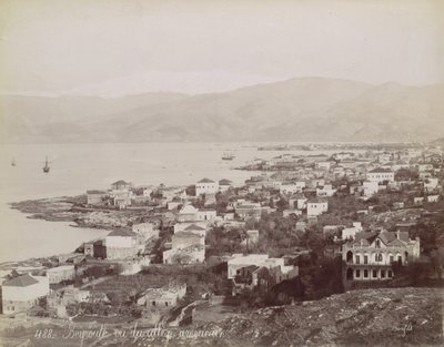 Beyrouth. Vu du collège américain, vers 1870 - Félix Bonfils