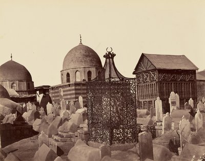 Groupes de Tombeaux - Damas - Félix Bonfils