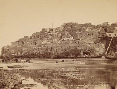 Jaffa, vue générale prise de la mer - Palestine - Félix Bonfils