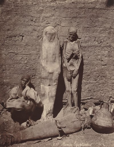 Momies égyptiennes - Félix Bonfils