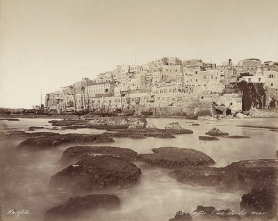 Vue panoramique de Jaffa, Israël - Félix Bonfils
