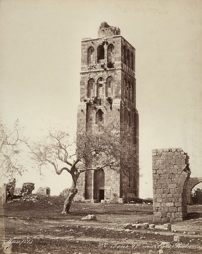 Vue de la Tour des Quarante Martyrs, en Israël - Félix Bonfils
