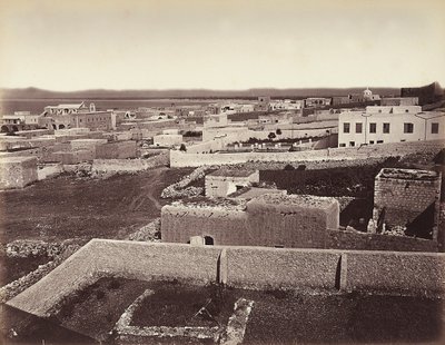 Vue de la ville de Haïfa, Israël - Félix Bonfils