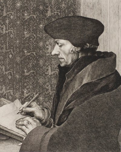 Erasmus - Félix Henri Bracquemond