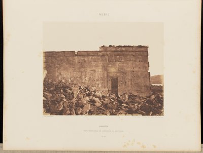 Dandoûr. Paroi Méridionale de l