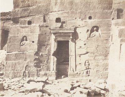 Kardâcy, Sanctuaire, Niches et Inscriptions Taillées dans les Carrières - Félix Teynard