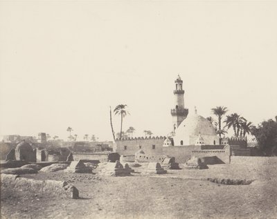 Souâdj, cimetière musulman et tombeau de Mourâd-Bey, 1851-52, imprimé en 1853-54 - Félix Teynard