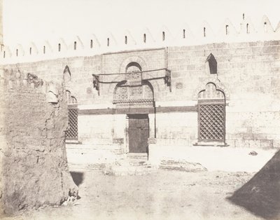 Souâdj, Tombeau de Mourâd-Bey - Entrée de la Mosquée - Félix Teynard