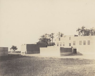 Syout, Habitations Arabes sur le Bord du Nil - Félix Teynard
