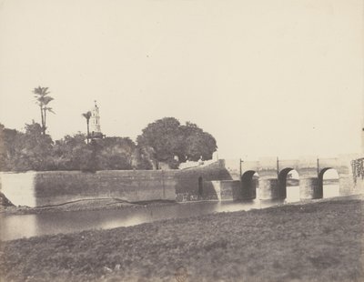 Syout, Pont sur le Grand Canal - Félix Teynard