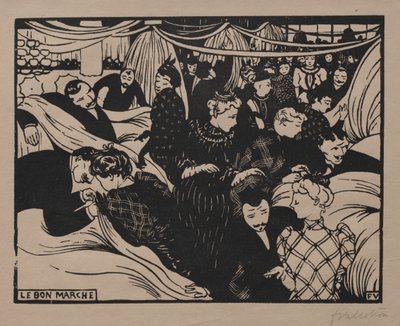 Bon Marché - Félix Vallotton
