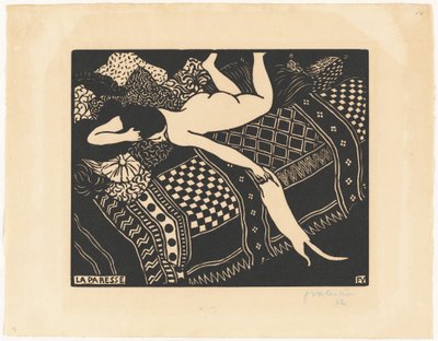La paresse - Félix Vallotton