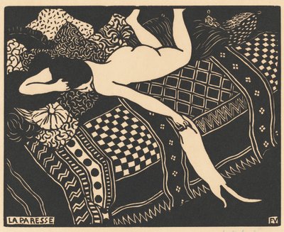 La paresse - Félix Vallotton