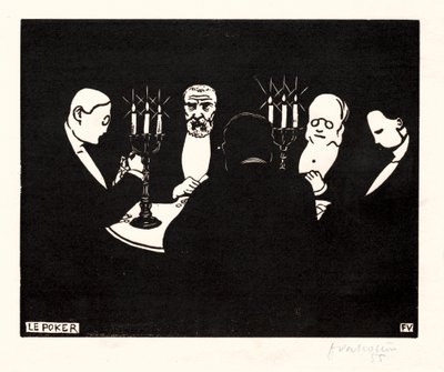 Poker - Félix Vallotton