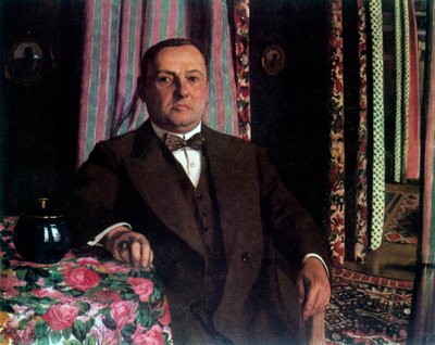 Portrait de Georg E. Haasen - Félix Vallotton