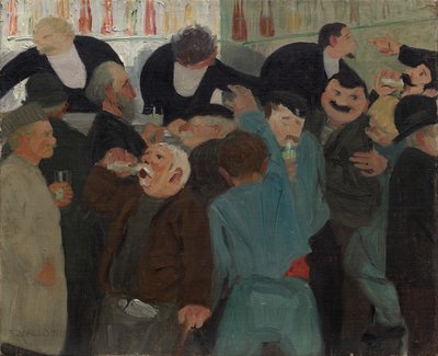 Le bistrot - Félix Vallotton
