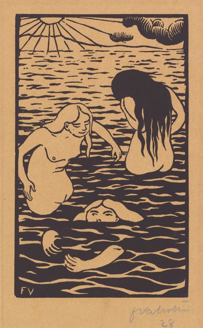 Trois baigneuses - Félix Vallotton