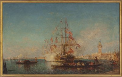 Coup de canon, entre 1880 et 1885 - Félix Ziem
