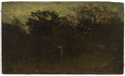 Coin de forêt, entre 1850 et 1860 - Félix Ziem