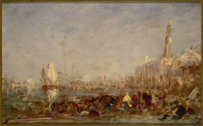 Venise, 2e moitié du 19e siècle - Félix Ziem