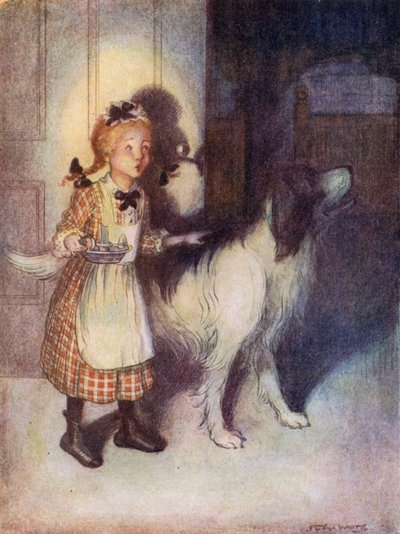 Eliza vérifiant si les enfants dorment - Flora White