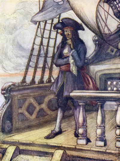 Pont arrière, où Hook marchait seul - Flora White