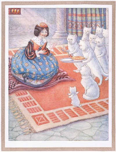 Les chats ont apporté à la princesse une tarte aux souris - Flora White