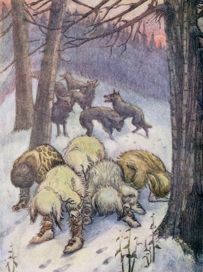 Loups - Flora White
