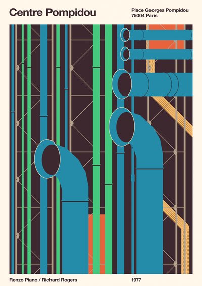 Centre Pompidou - Paris, 2020 - Florent Bodart