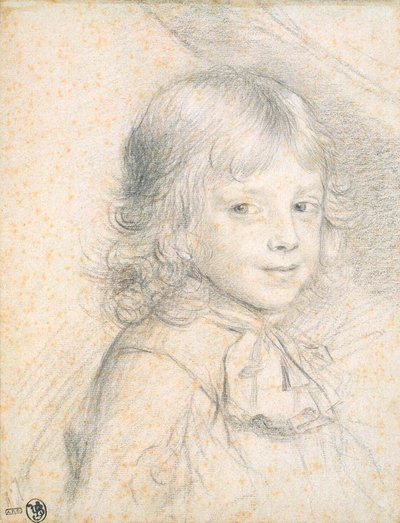 Portrait de Philippe de Savoie enfant, années 1660-1670 - Florent de La Mare Richart