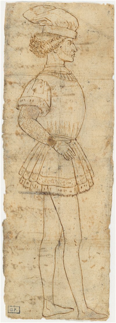 Jeune homme debout - Florentine School