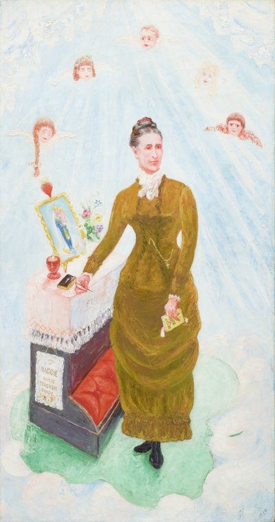 Portrait de notre infirmière, Margaret Burgess, 1929 - Florine Stettheimer