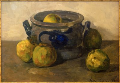 Pot en grès avec pommes - Floris Verster