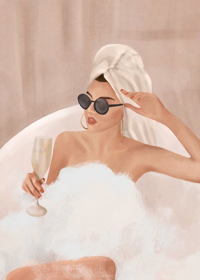 Bain moussant chic - Flow Line