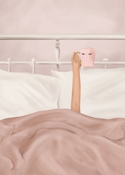 Un café au lit le matin - Flow Line