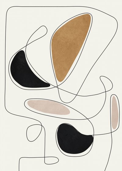 Formes organiques neutres - Flow Line