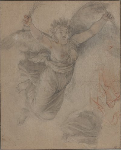 Une figure féminine allégorique - Follower of Charles Le Brun