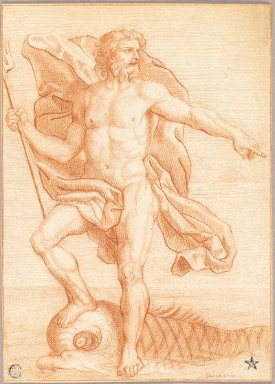 Neptune - Follower of Charles Le Brun