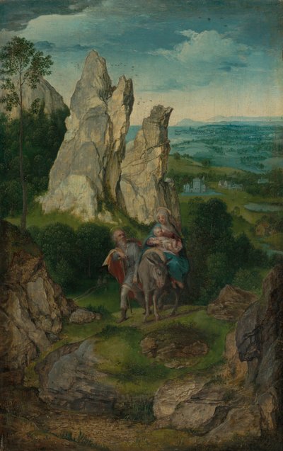 La fuite en Égypte - Follower of Joachim Patinir