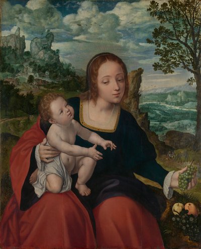 Le Repos pendant la fuite en Égypte, vers 1540 - Follower of Quentin Metsys