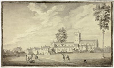 Ancienne église abbatiale - Follower of Samuel Hieronymus Grimm