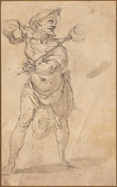 Un bourreau avec des pinces - Follower of Taddeo Zuccaro