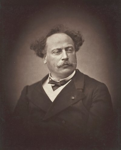 Alexandre Dumas, fils romancier et dramaturge français, 1824-1895, 1875-76 - Fontaine